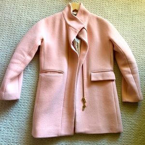 J Crew Stadium-cloth cocoon coat